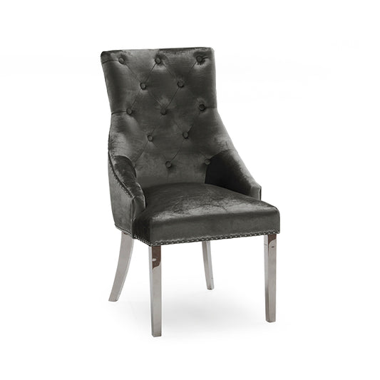Belvedere Dining Chair - Charcoal