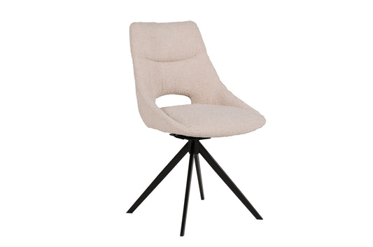 Barefoot Swivel Dining Chair - Cream