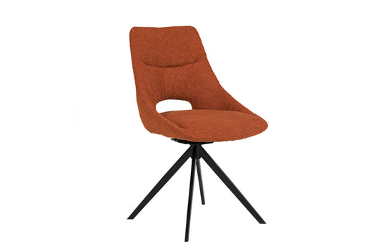 Barefoot Swivel Dining Chair - Rust