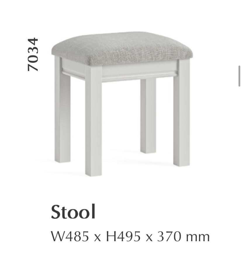 Bordeaux Stool - Grey