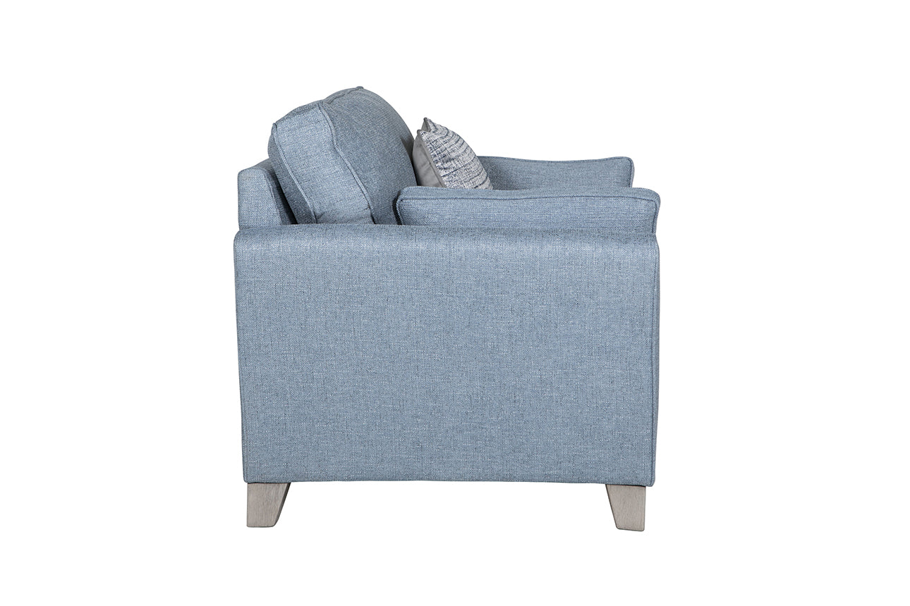 Cantrell 1 Seater Sofa - Blue