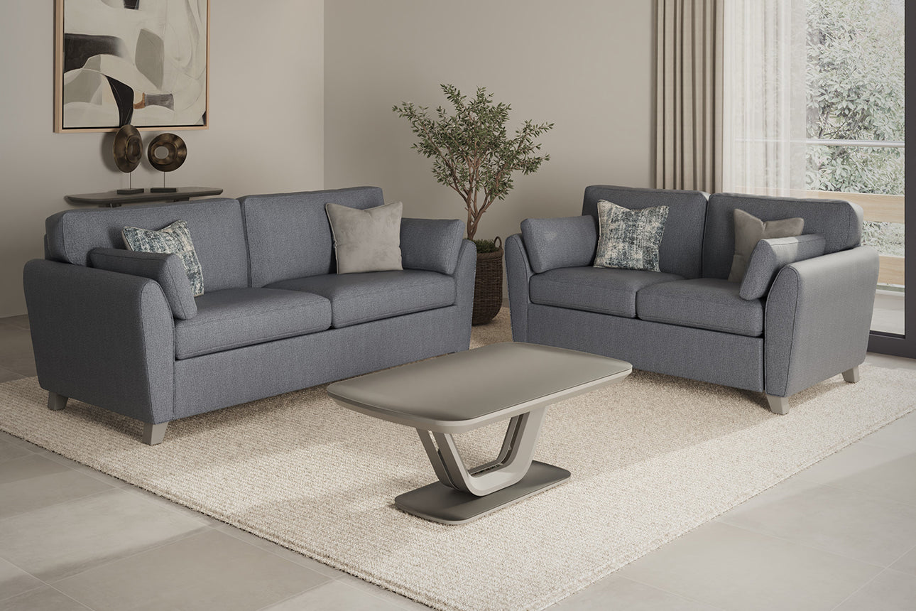 Cantrell 3 Seater Sofa - Blue