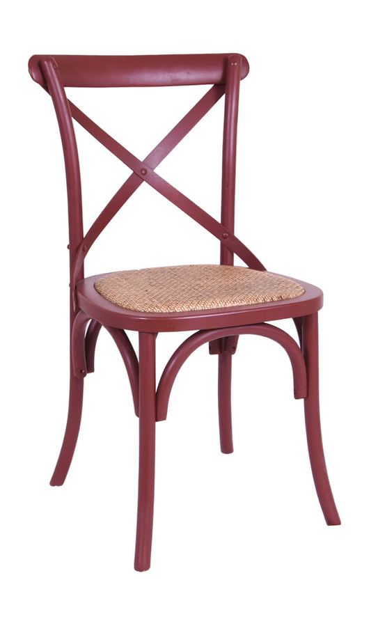 Crossback Chair - Red