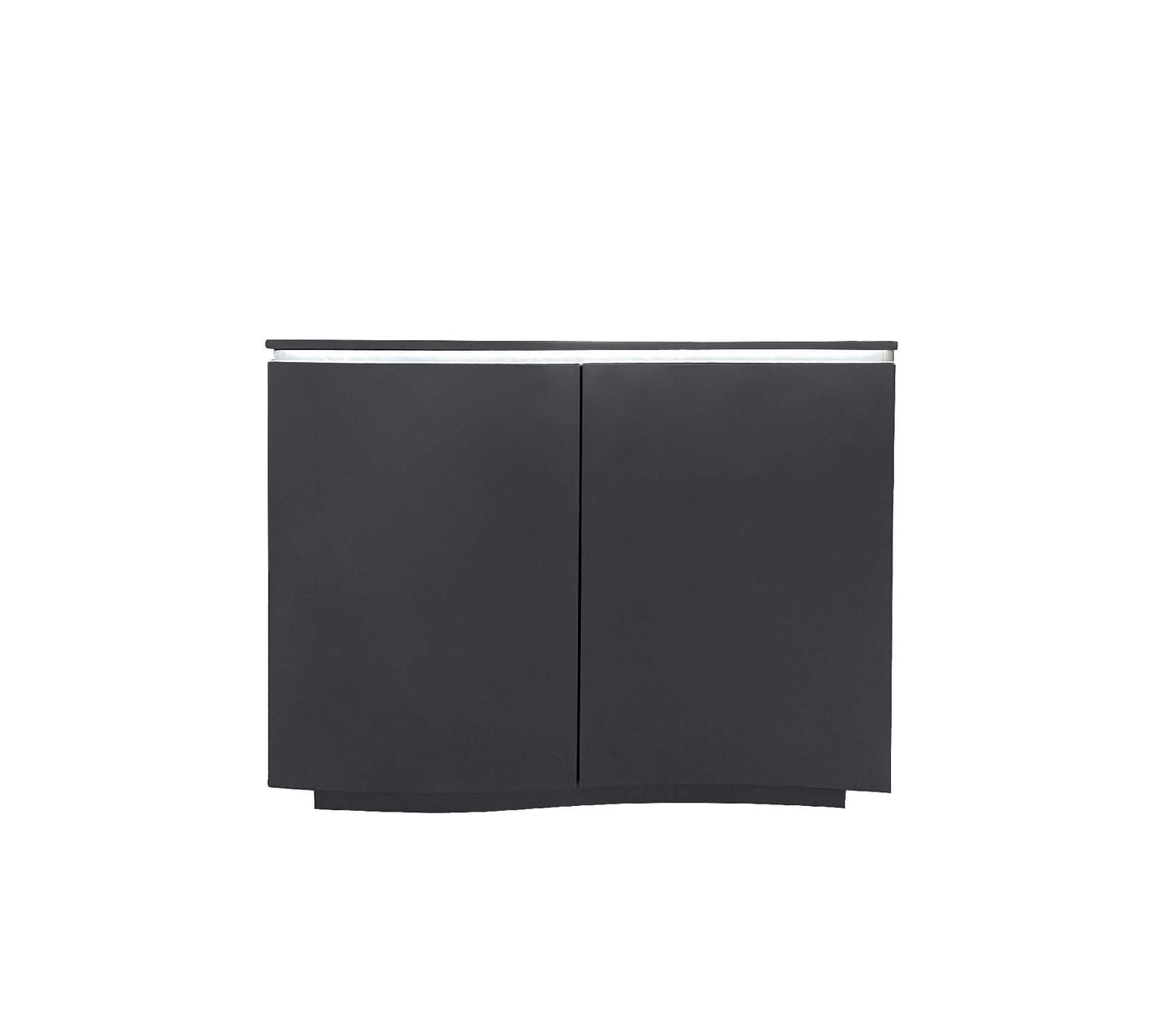 Daiva 2 Door LED Sideboard - Charcoal