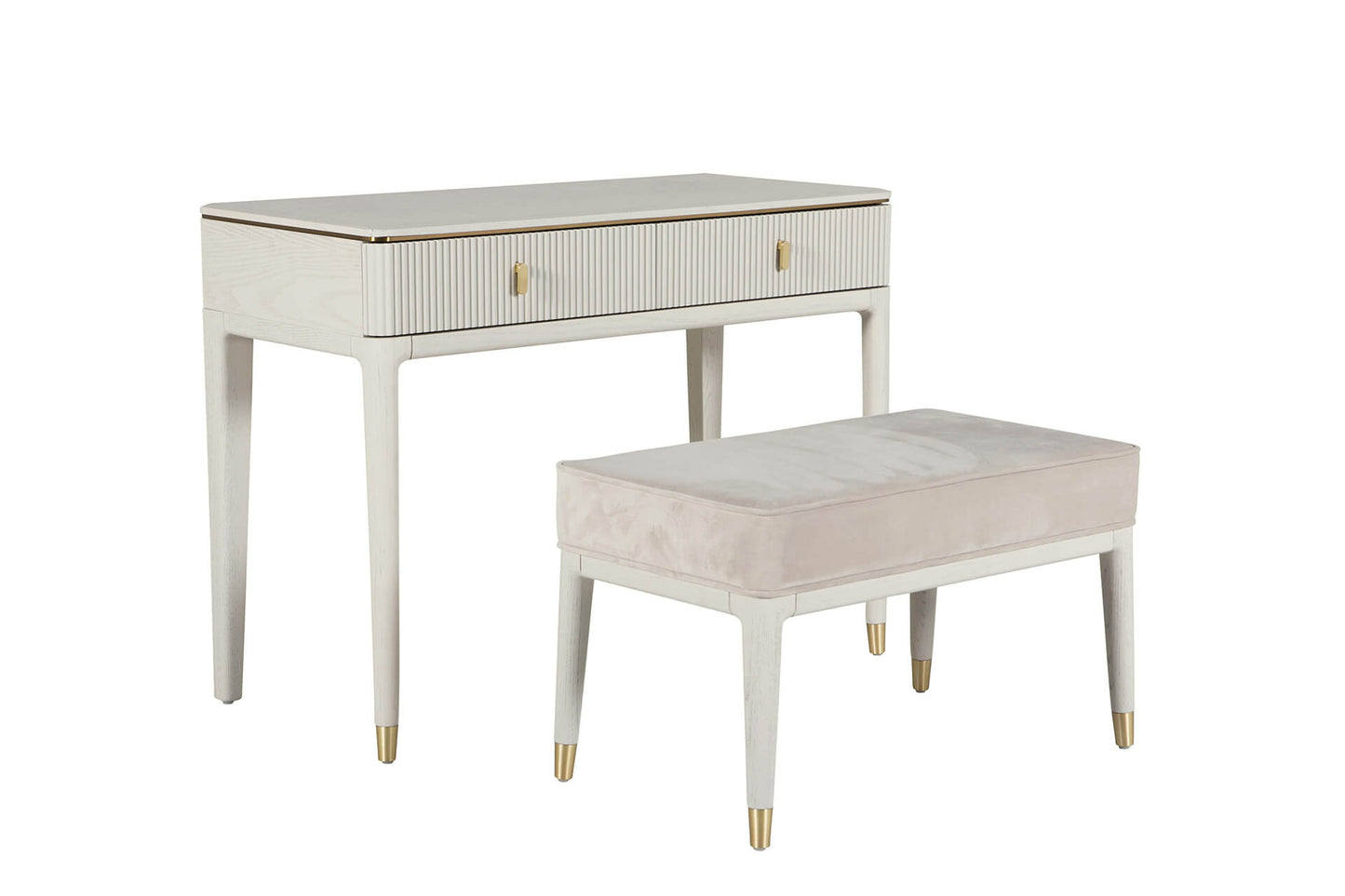 Diletta Dressing Table - Stone