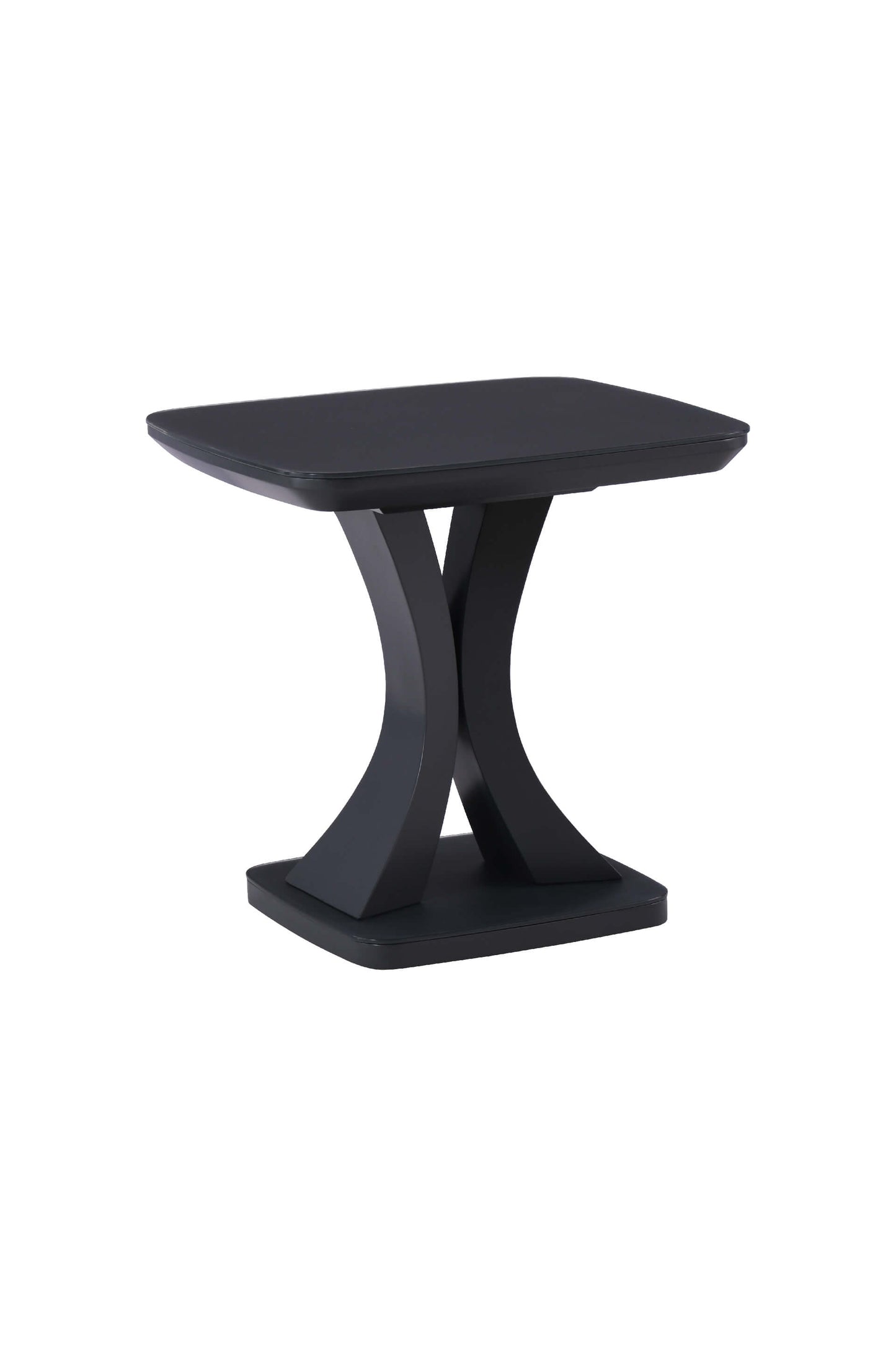 Daiva Lamp Table - Charcoal