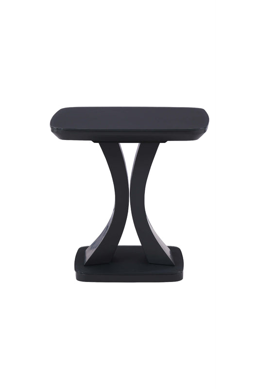Daiva Lamp Table - Charcoal
