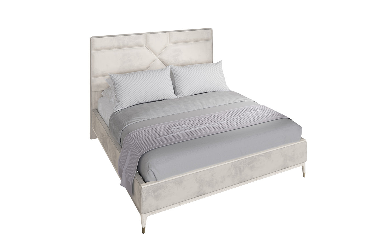 Diletta Bed - Stone