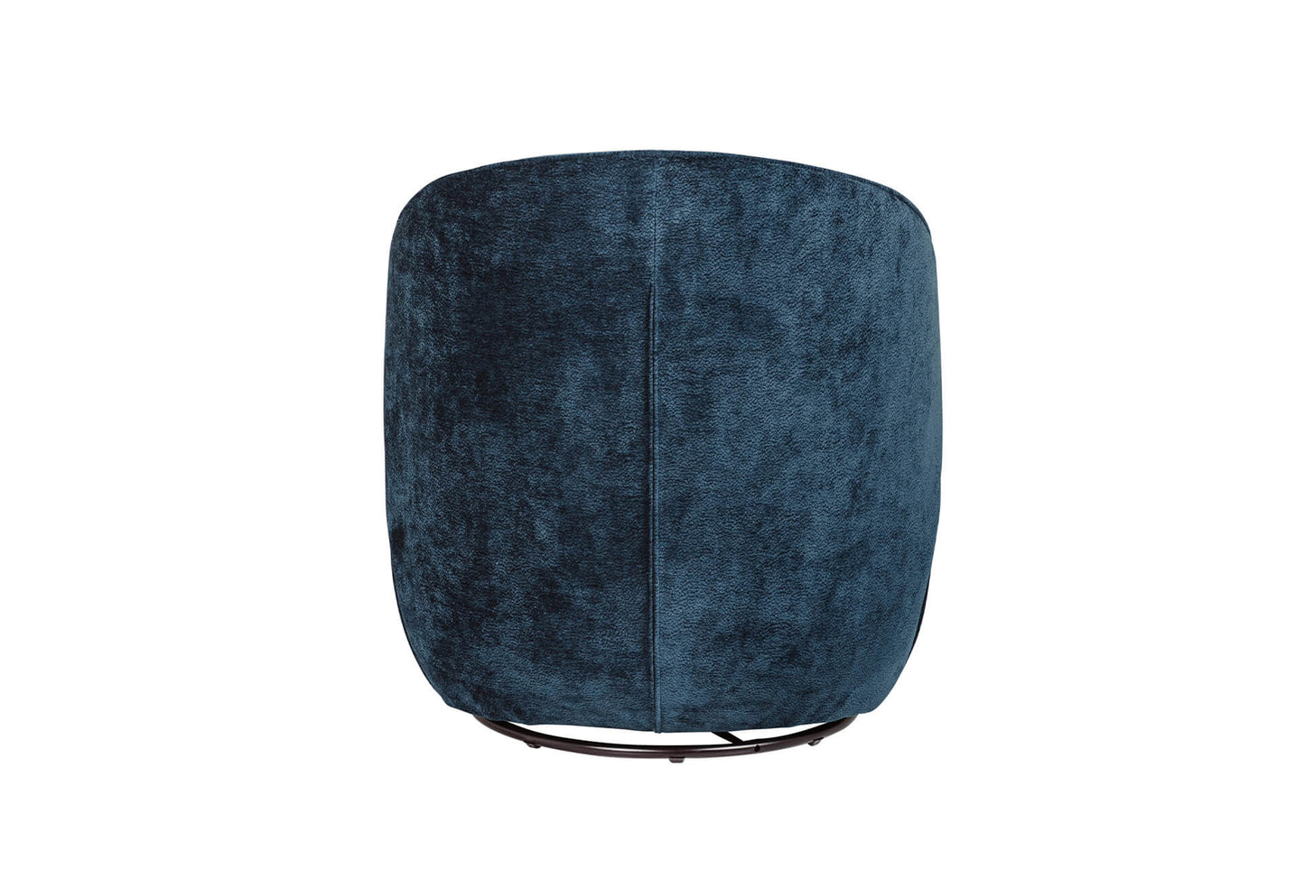 Edie Swivel Accent Chair - Blue