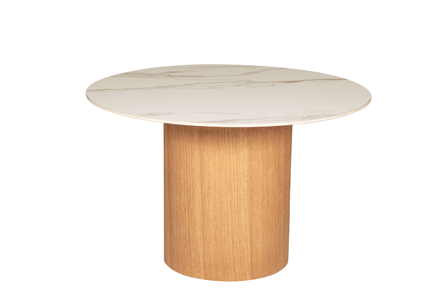 Evie 1200 Round Dining Table - Sand