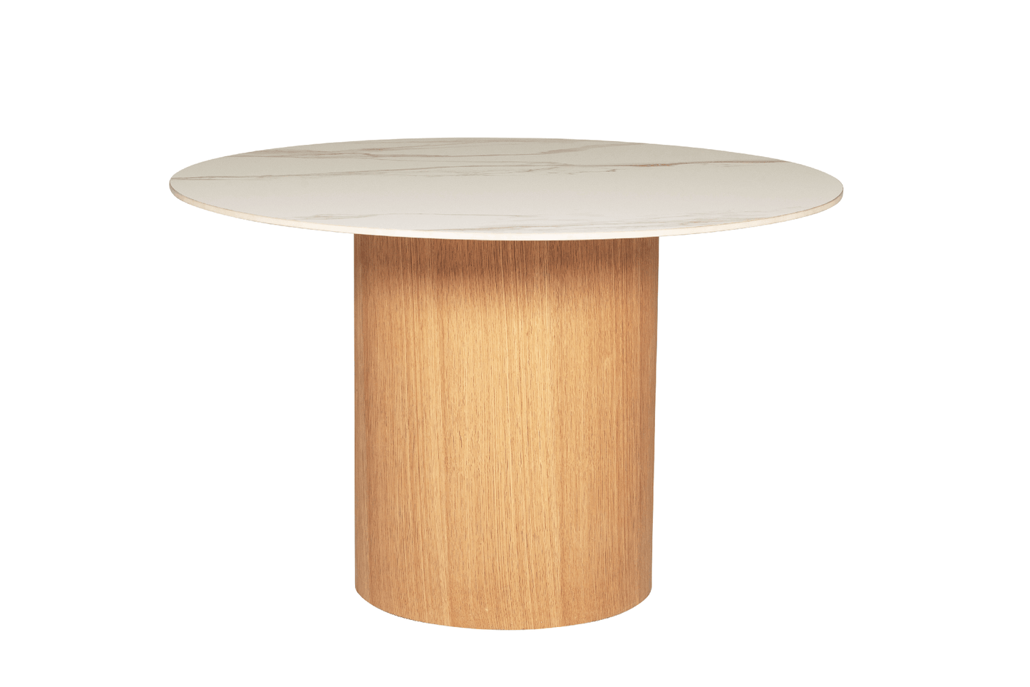 Evie 1200 Round Dining Table - Sand