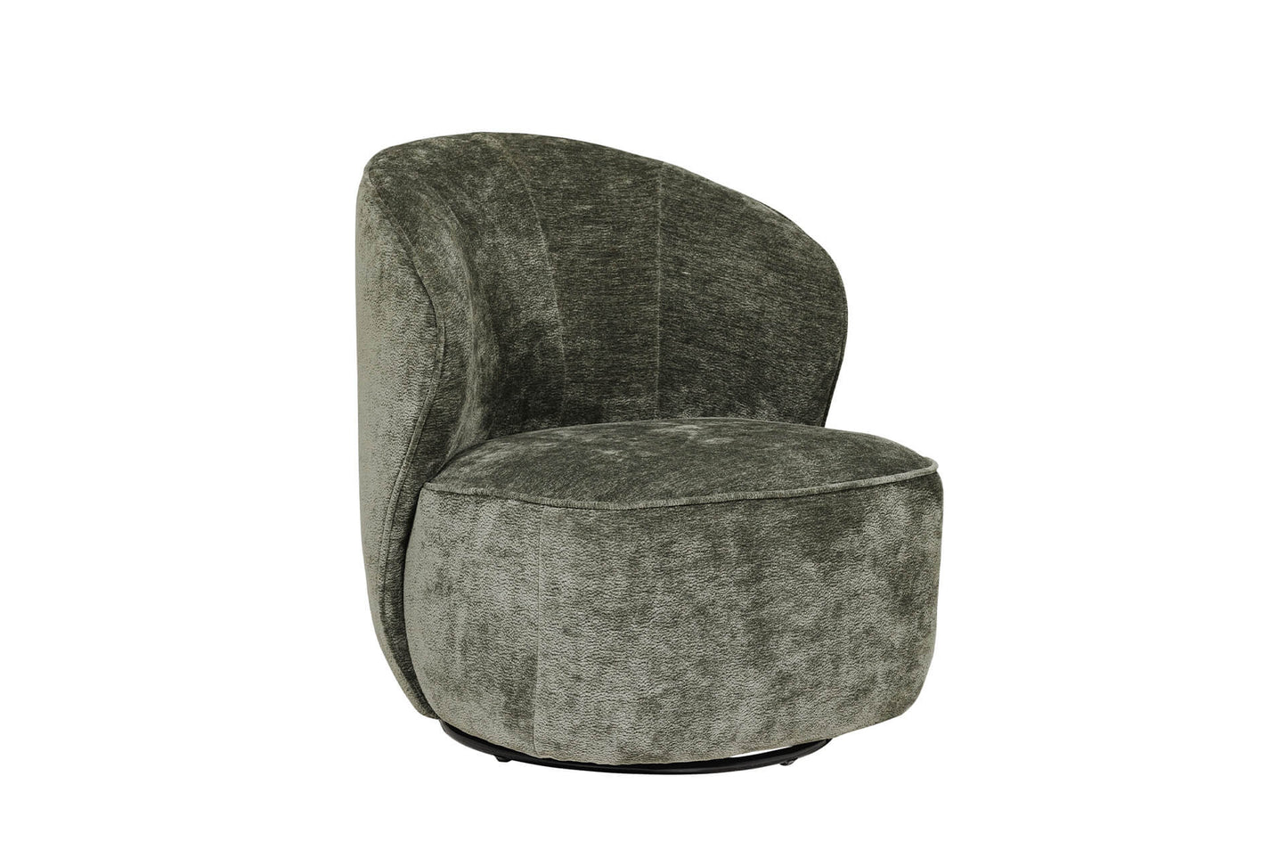 Edie Swivel Accent Chair - Green