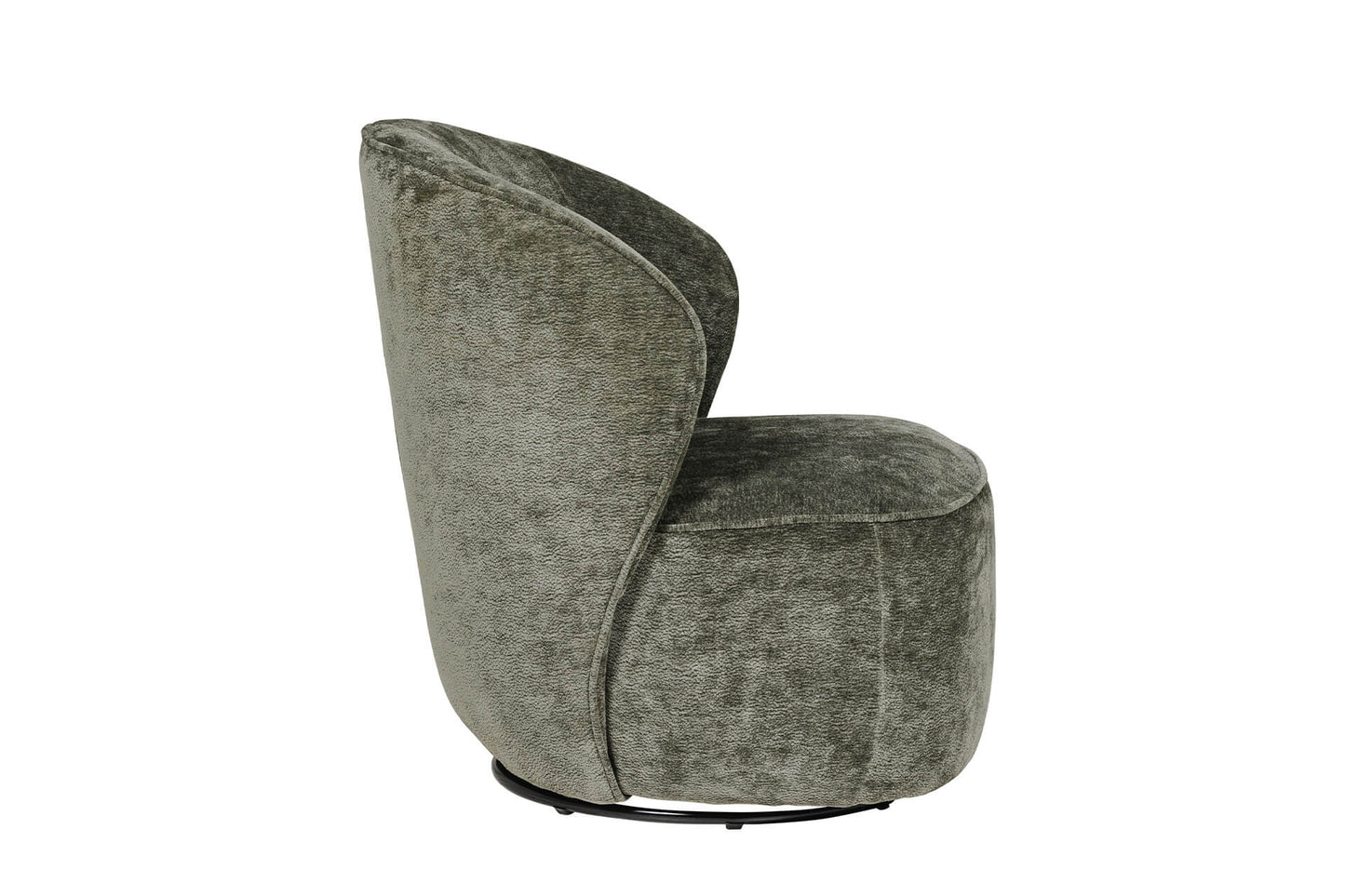 Edie Swivel Accent Chair - Green