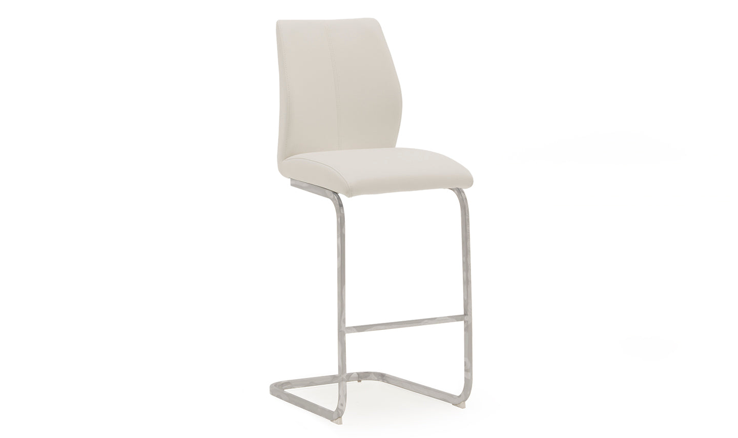 Elis Bar Stool - White