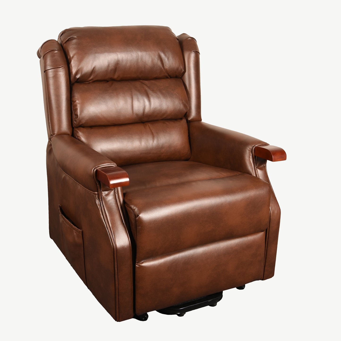 Exeter Tilt & Lift - Two Tone Leather Brown