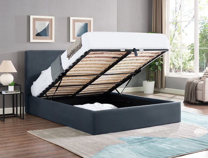 Ezra Ottoman Bed - Navy