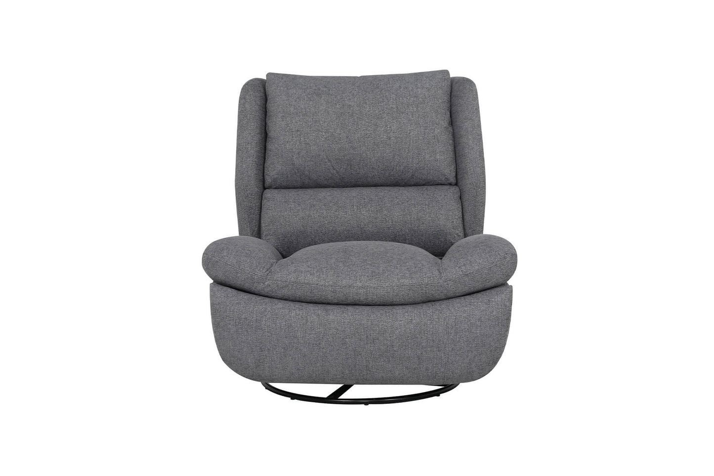 Freddy Electric Reclining Swivel Glider Chair - Grey