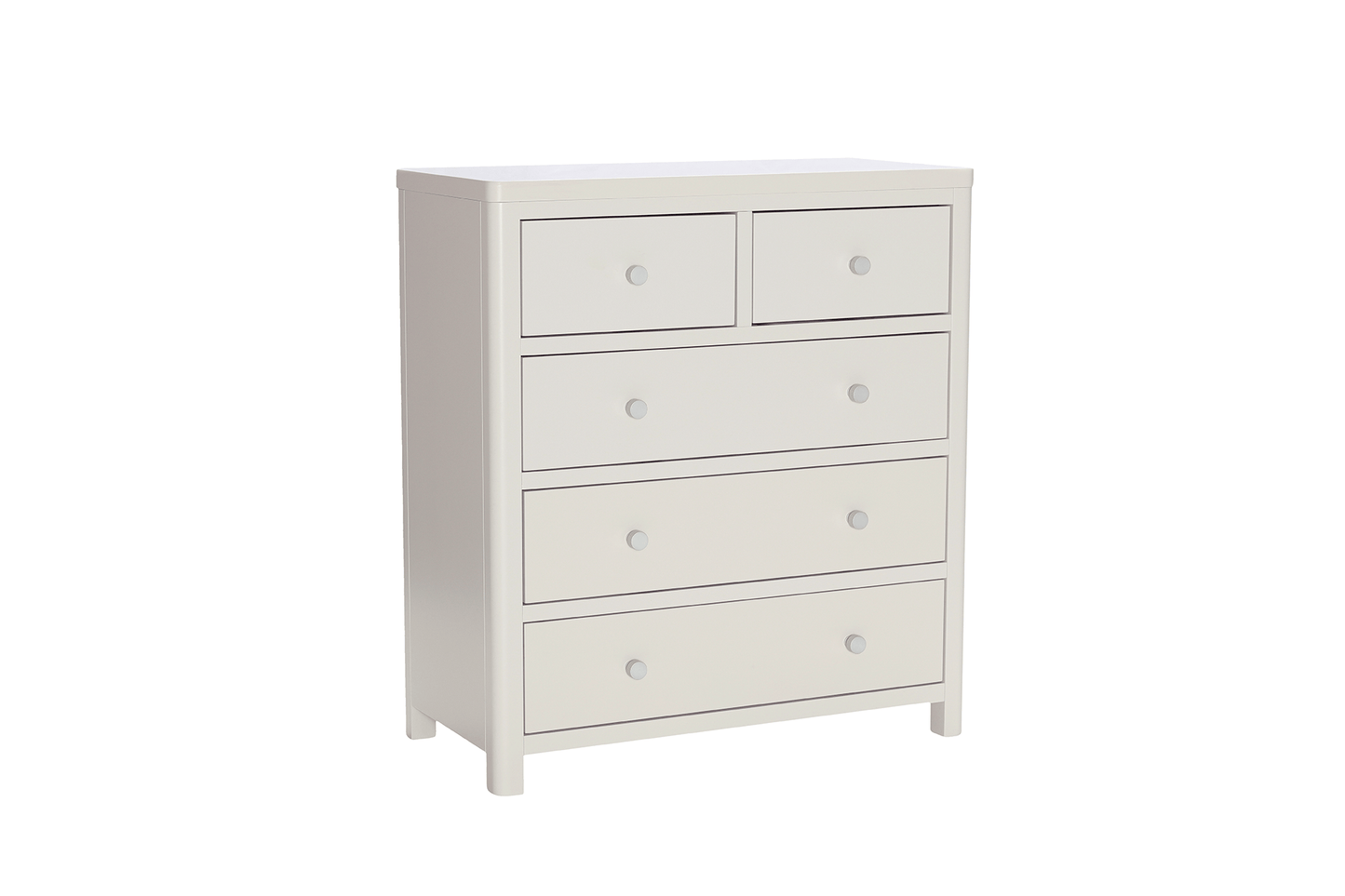 Freya Tall 5 Drawer Chest - Natural