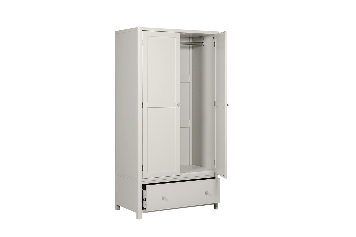 Freya 2 Door Wardrobe - Natural