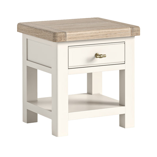 Windsor Lamp Table with Shelf