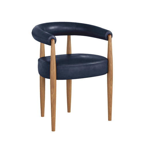Florence Chair - Midnight Blue PU