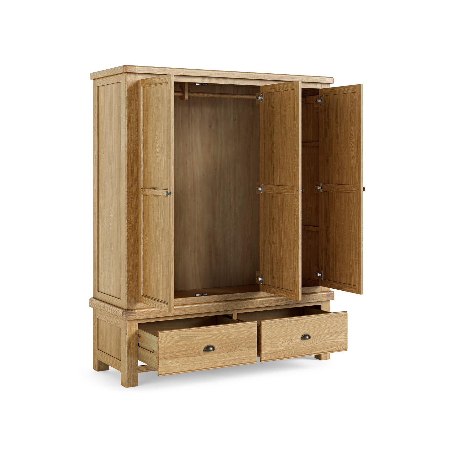 Normandy Triple Wardrobe