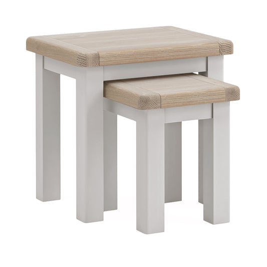 Salcombe Nest of Tables - Stone