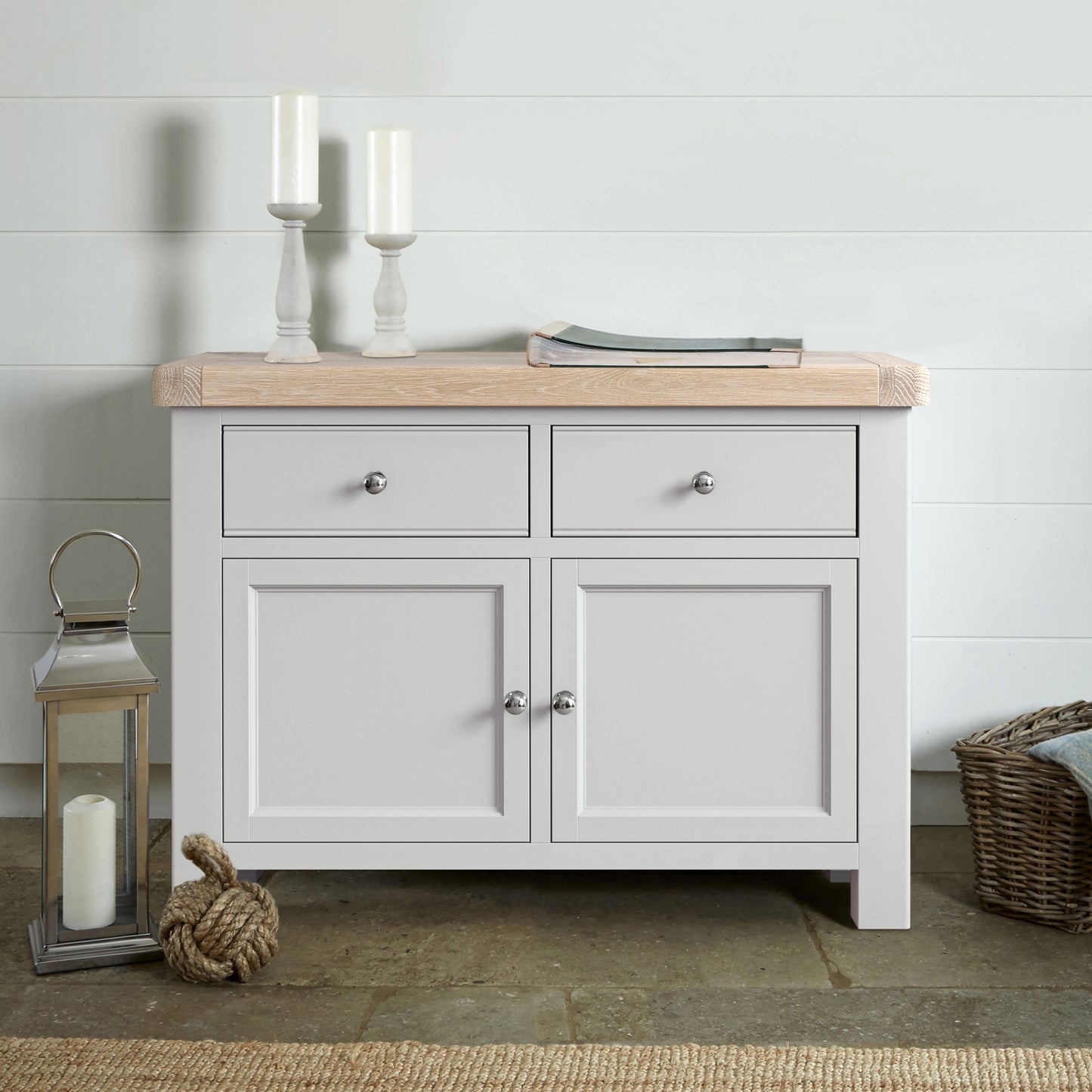 Salcombe Small Sideboard - Stone