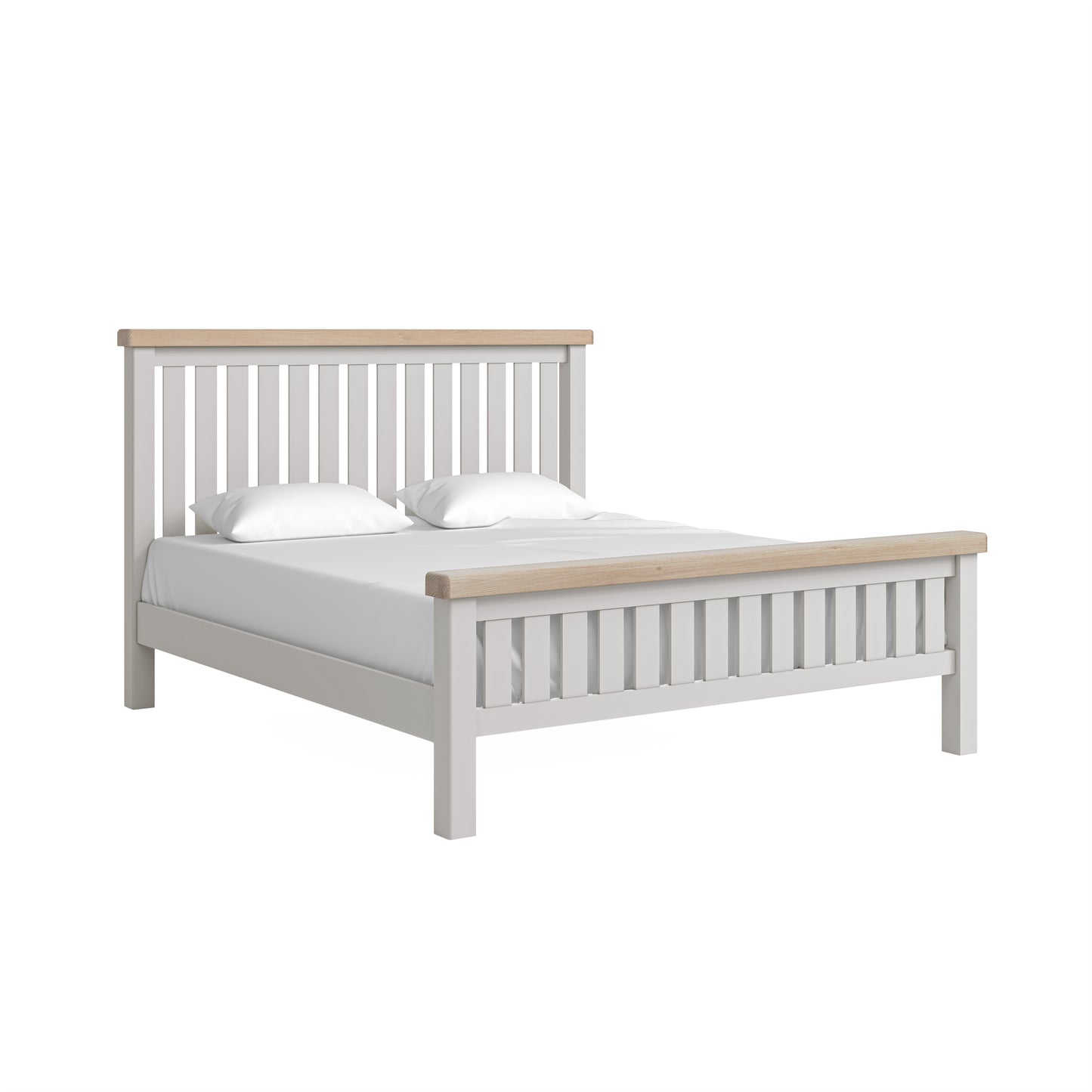 Salcombe 4'6, 5' & 6' Beds - Stone