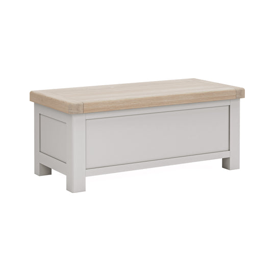 Salcombe Blanket Box - Stone