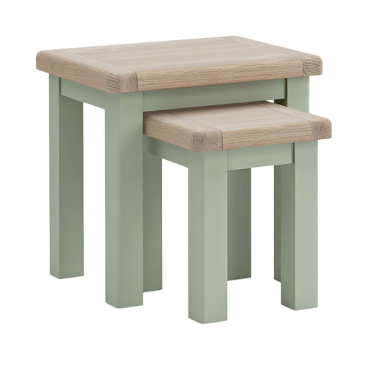 Salcombe Nest of Tables - Sage