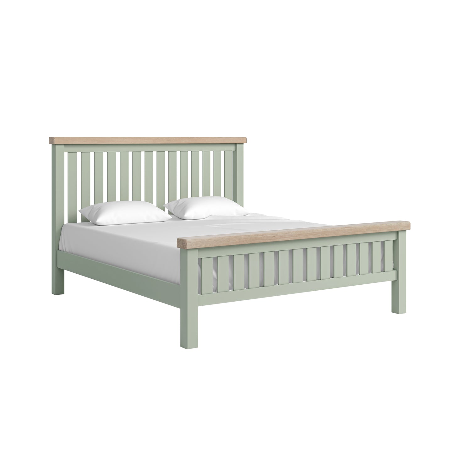 Salcombe 4'6, 5' & 6' Beds - Sage