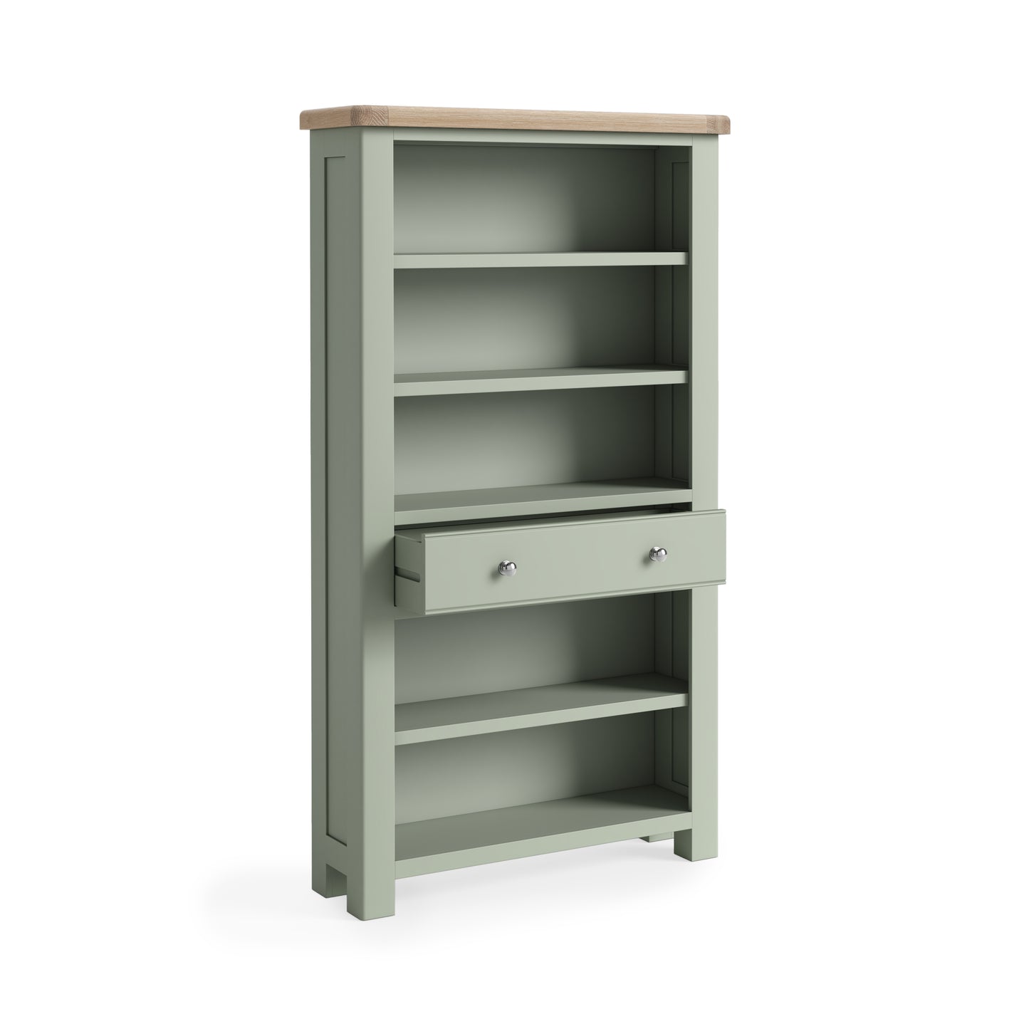 Salcombe Large Bookcase - Sage