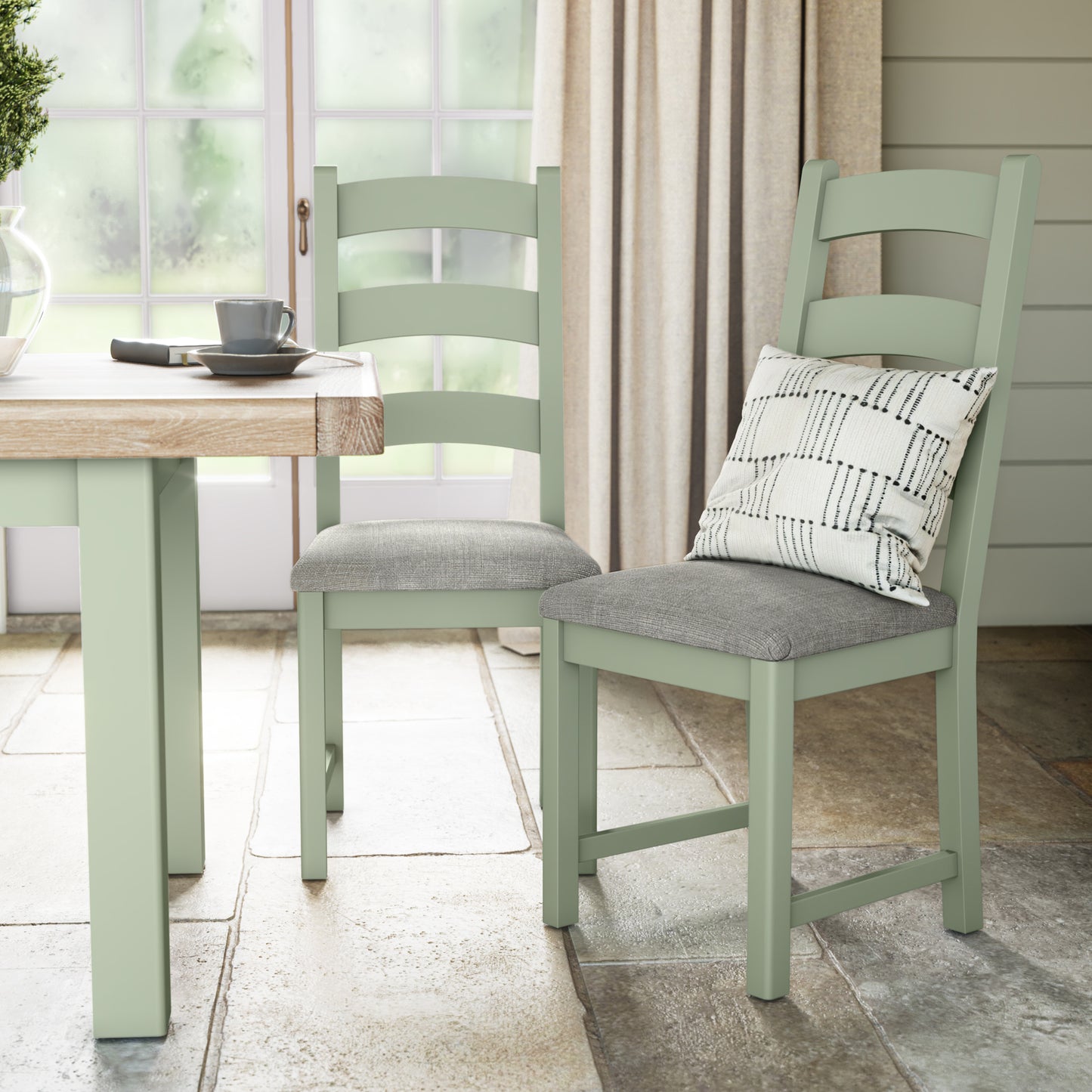 Salcombe Dining Chair - Sage