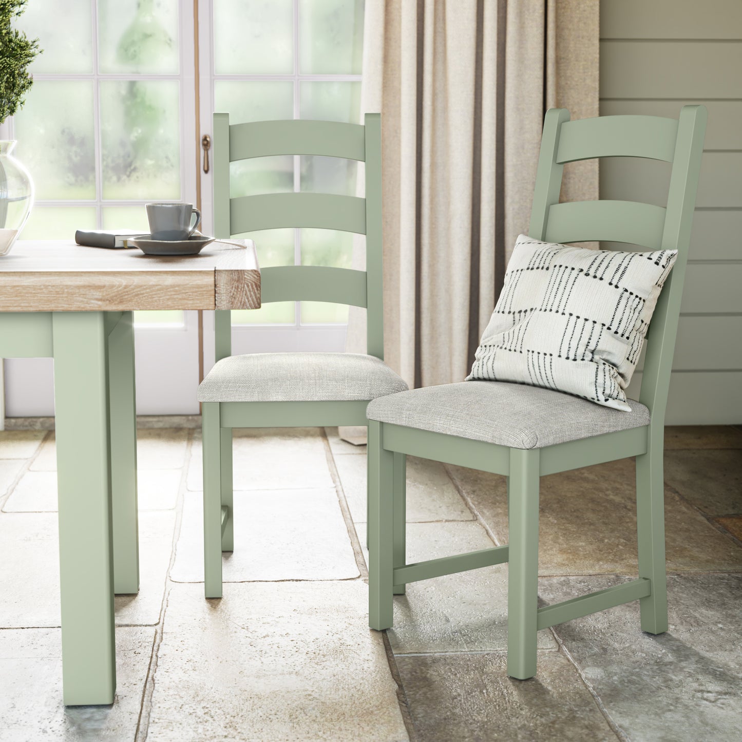 Salcombe Dining Chair - Sage