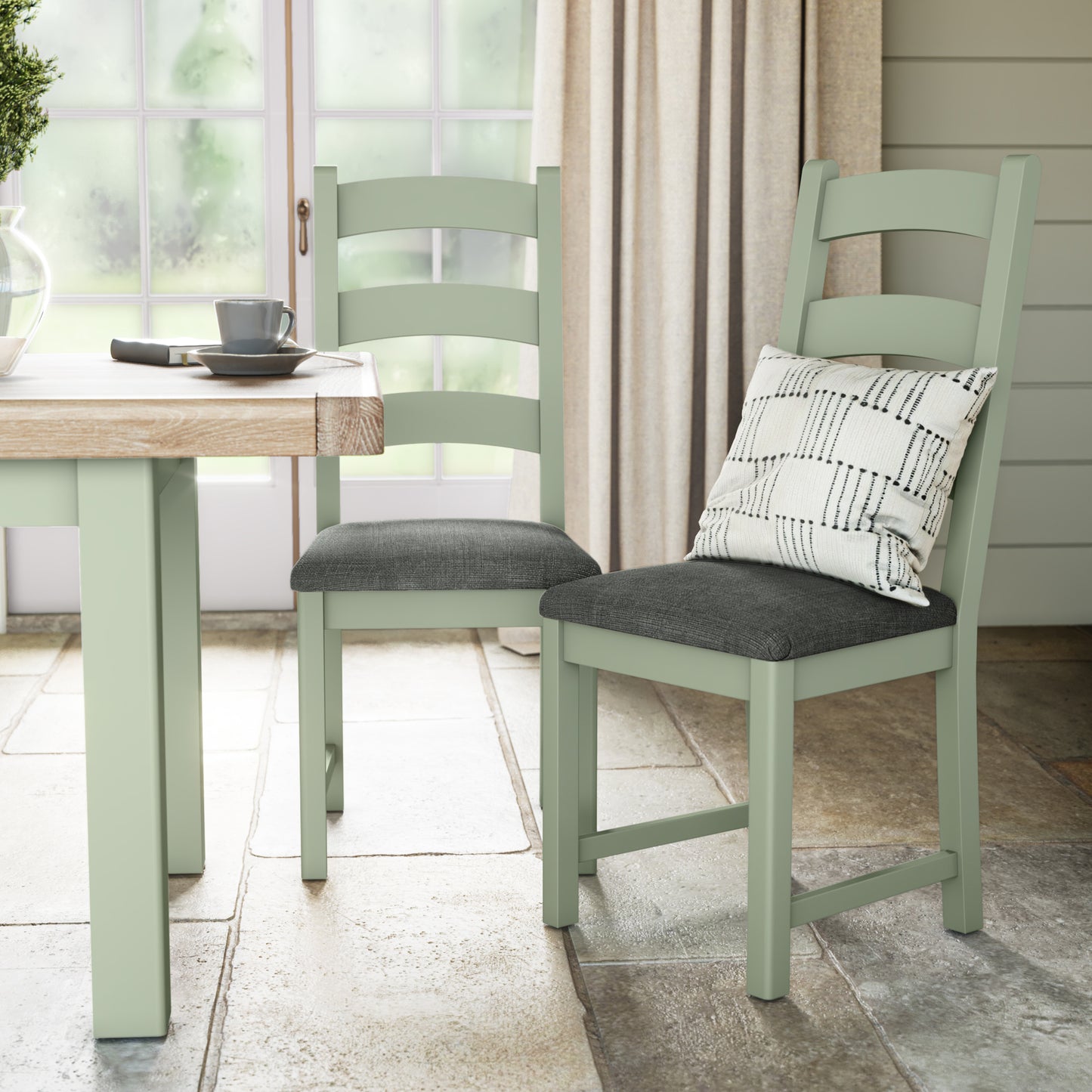 Salcombe Dining Chair - Sage