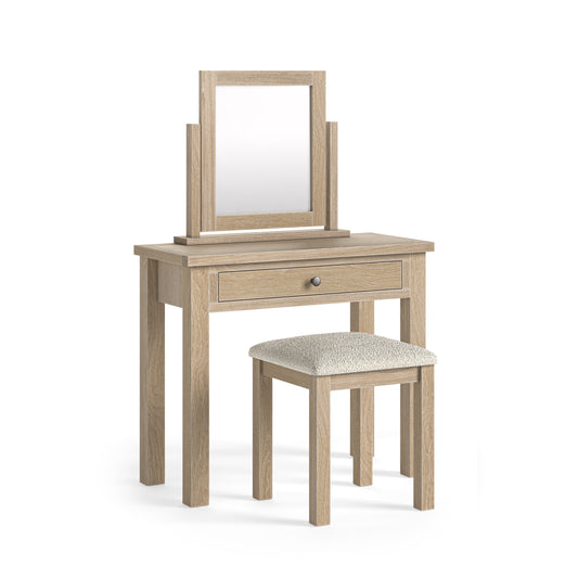 Modern Country Dressing Table - Oak