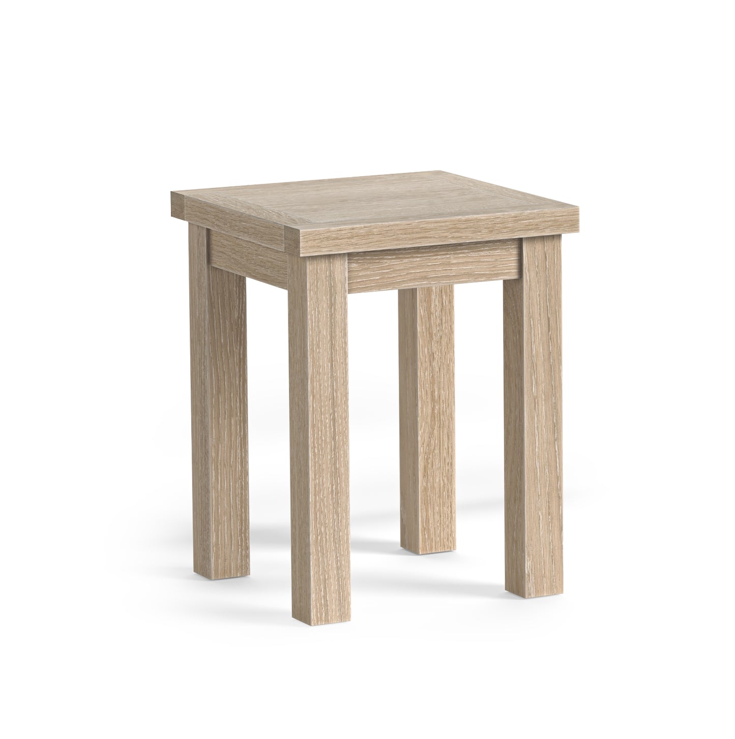 Modern Country Side Table - Oak