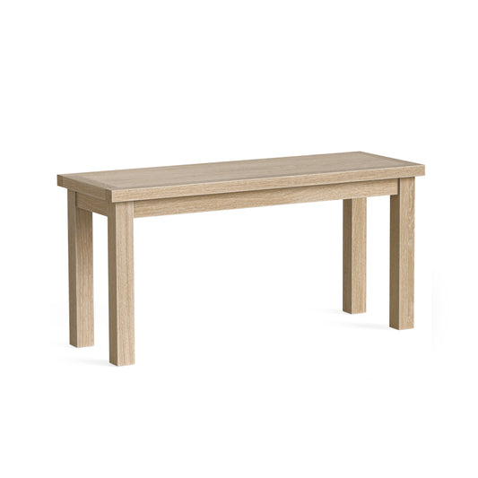 Modern Country Bench - Oak