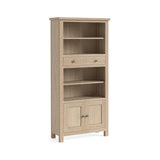 Modern Country Display Unit - Oak