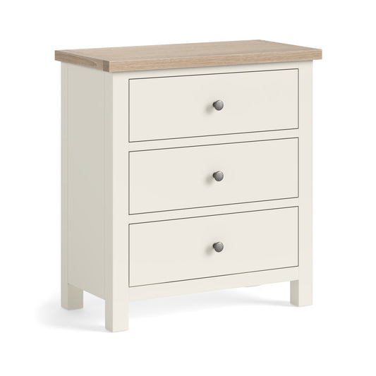 Modern Country 3 DRWR Chest - Coconut