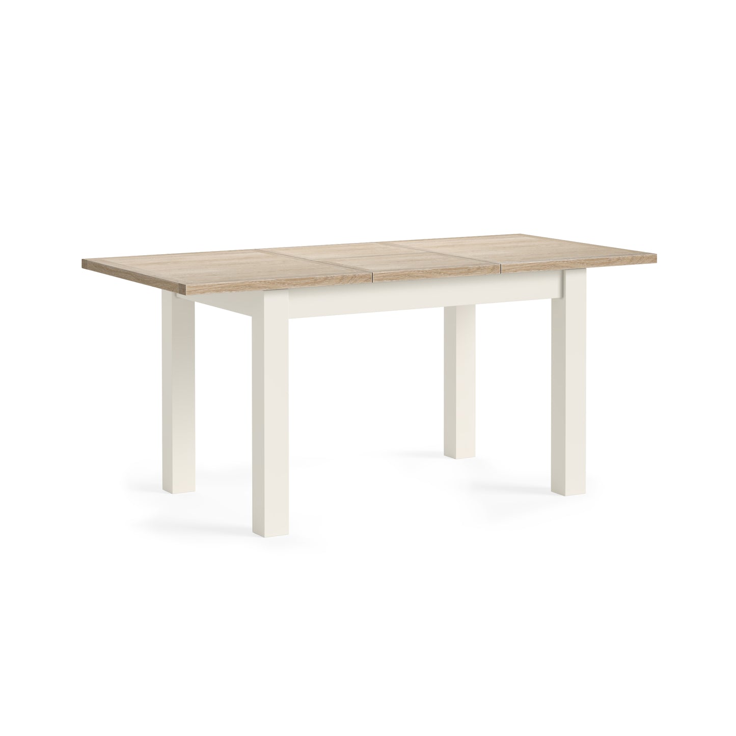 Modern Country Extending Dining Table - Coconut