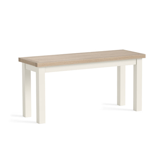 Modern Country Bench - Coconut