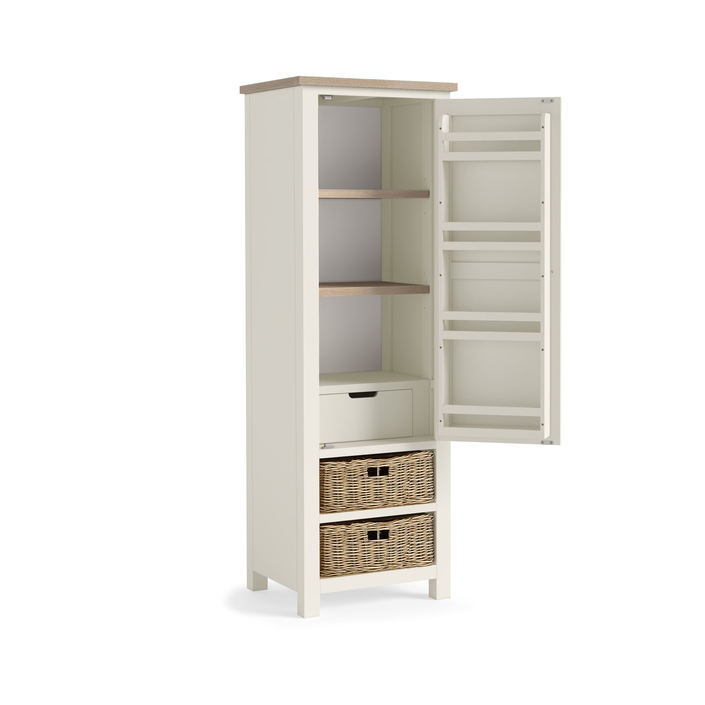 Modern Country Larder Unit - Coconut