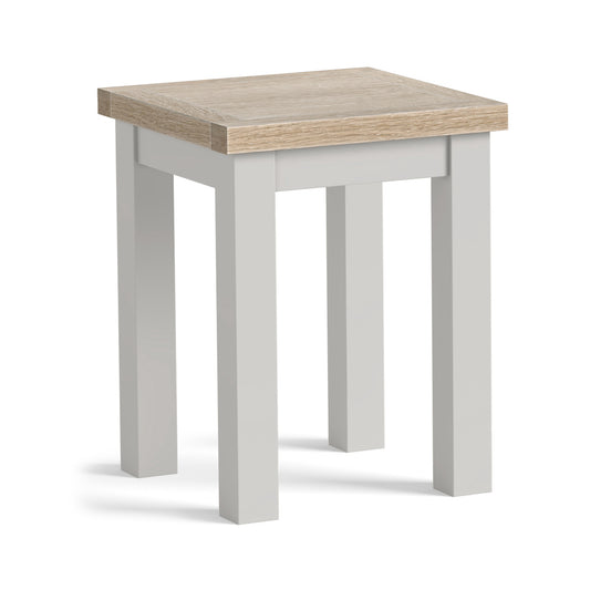 Modern Country Side Table - Grey