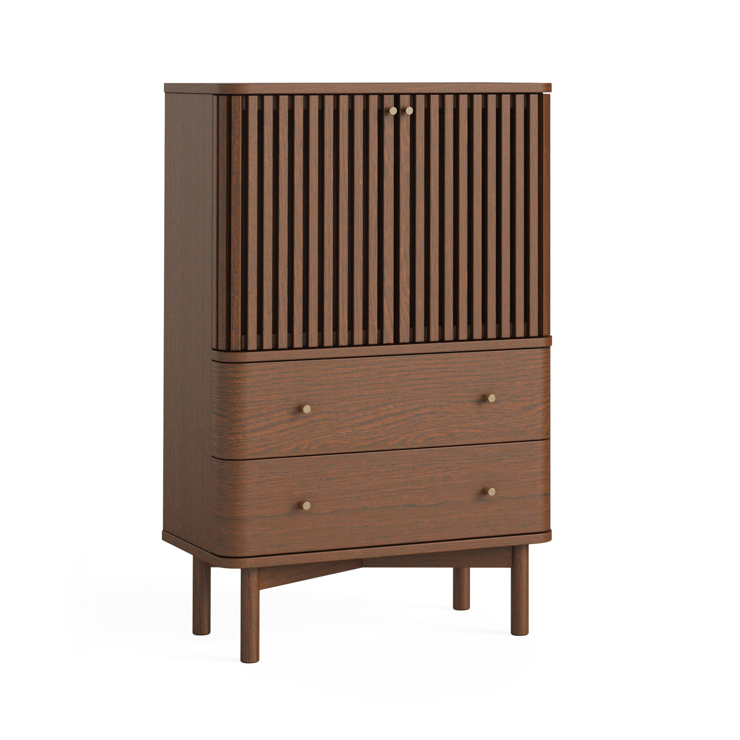 Soho Shoe Cabinet - Brown