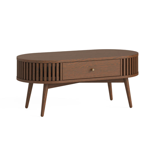 Soho Oval Coffee Table - Brown