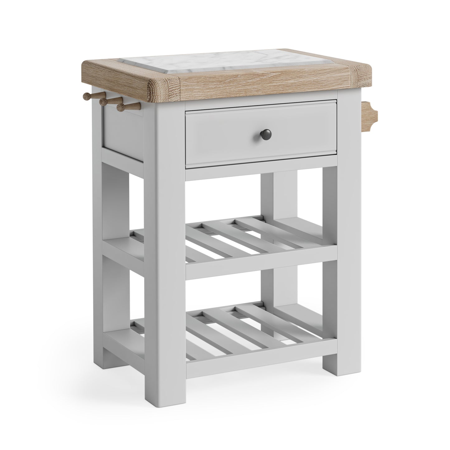 Salcombe Small Kitchen Island - Stone