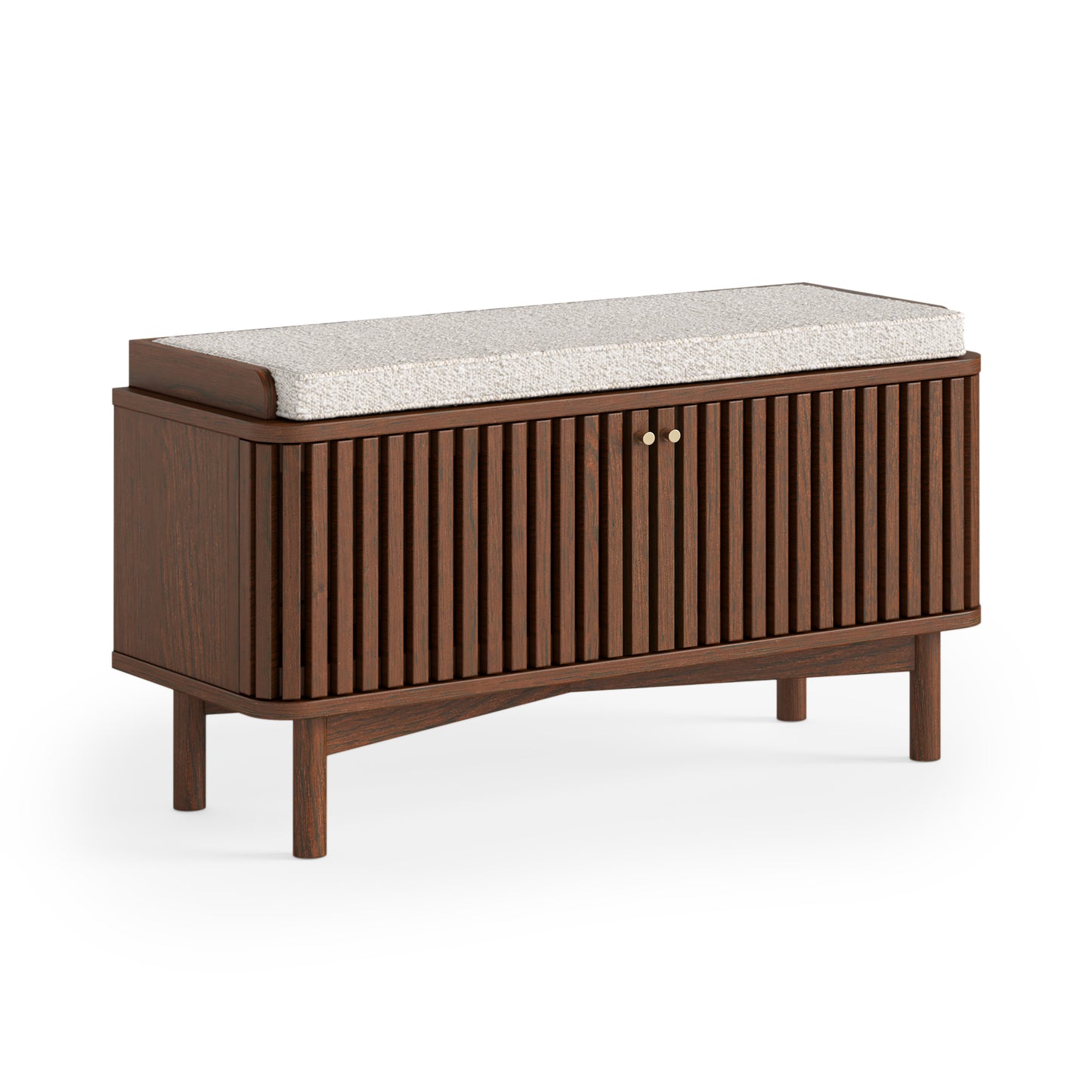 Soho Hallway Bench - Brown