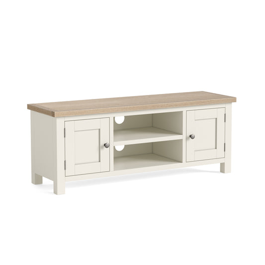 Modern Country Large TV Unit - Coconut